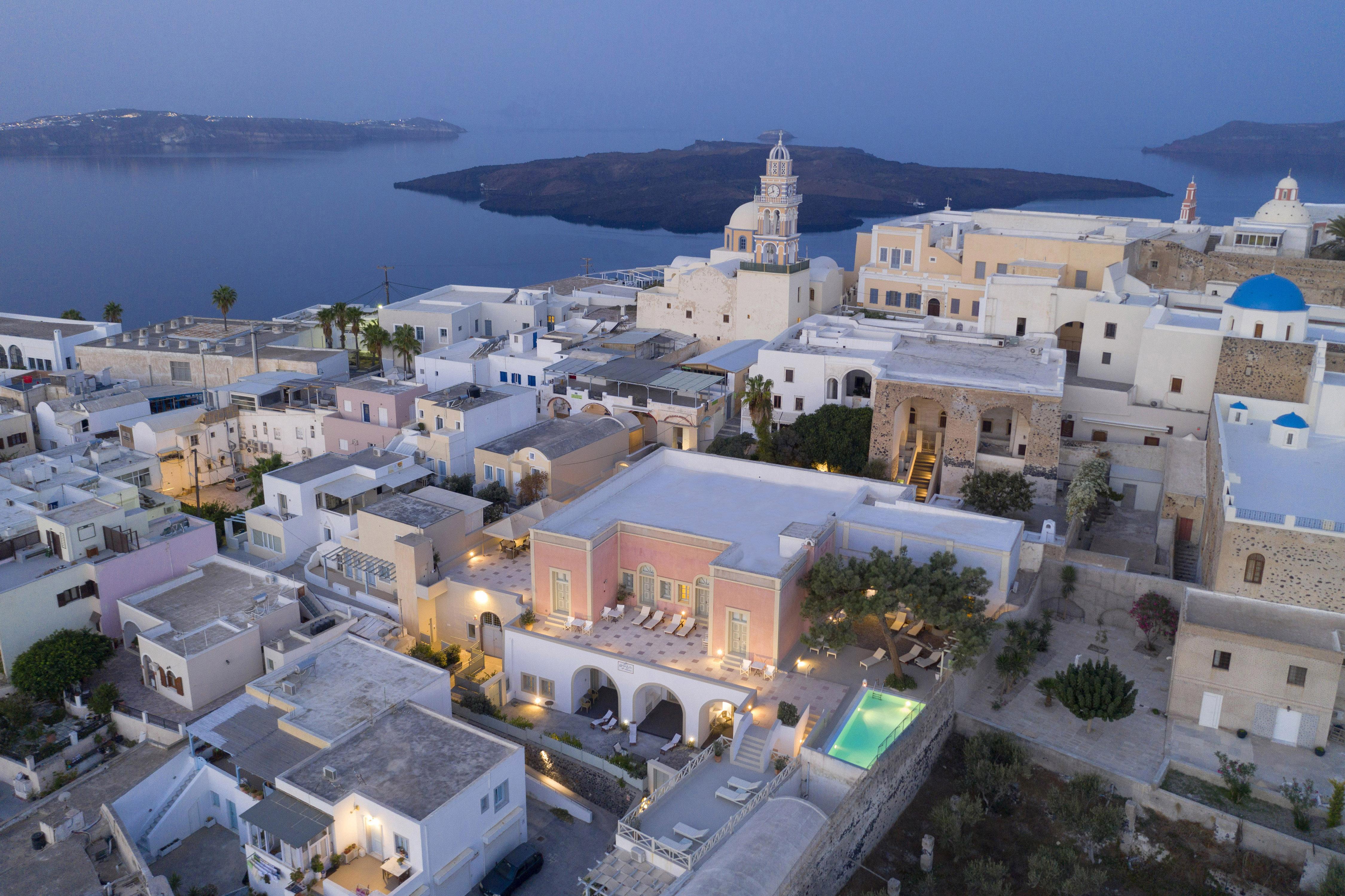 Aria Lito Mansion Hotel Fira  Exterior photo