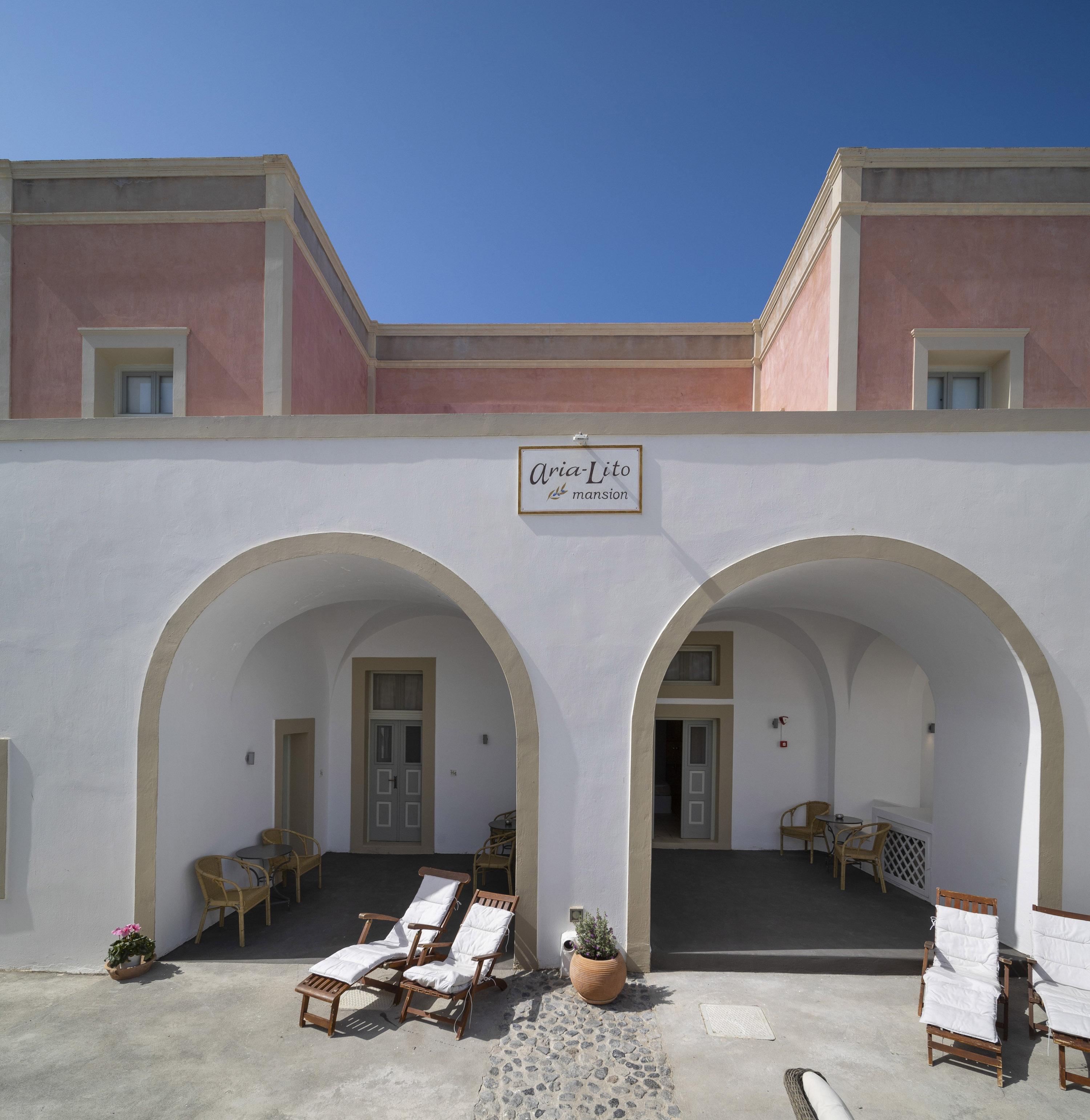 Aria Lito Mansion Hotel Fira  Exterior photo